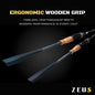 ZEUS 2-PIECE SPINNING ROD (TWO TIPS INCLUDED)