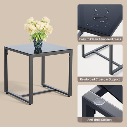 Gizoon 3 Piece Patio Bistro Set