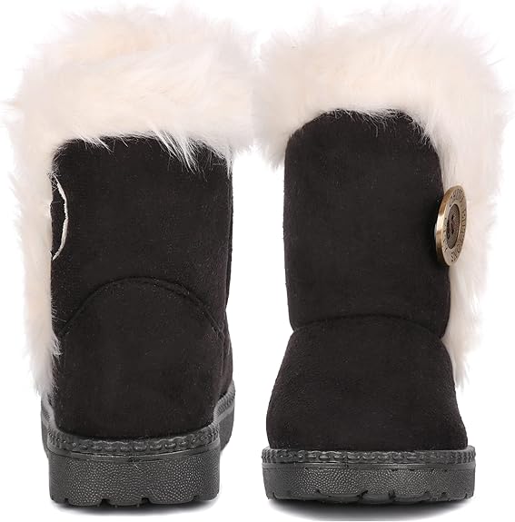 Femizee Girls Warm Winter Boots Size 35 (size 5)