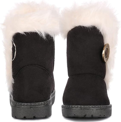 Femizee Girls Warm Winter Boots Size 35 (size 5)