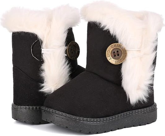 Femizee Girls Warm Winter Boots Size 35 (size 5)