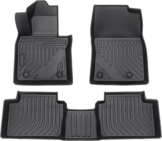 Maxliner 2020-2021 Fits Mazda CX-30 All Weather Custom Fit Floor Mats 2 Row Liner Set Black A0503/B0503