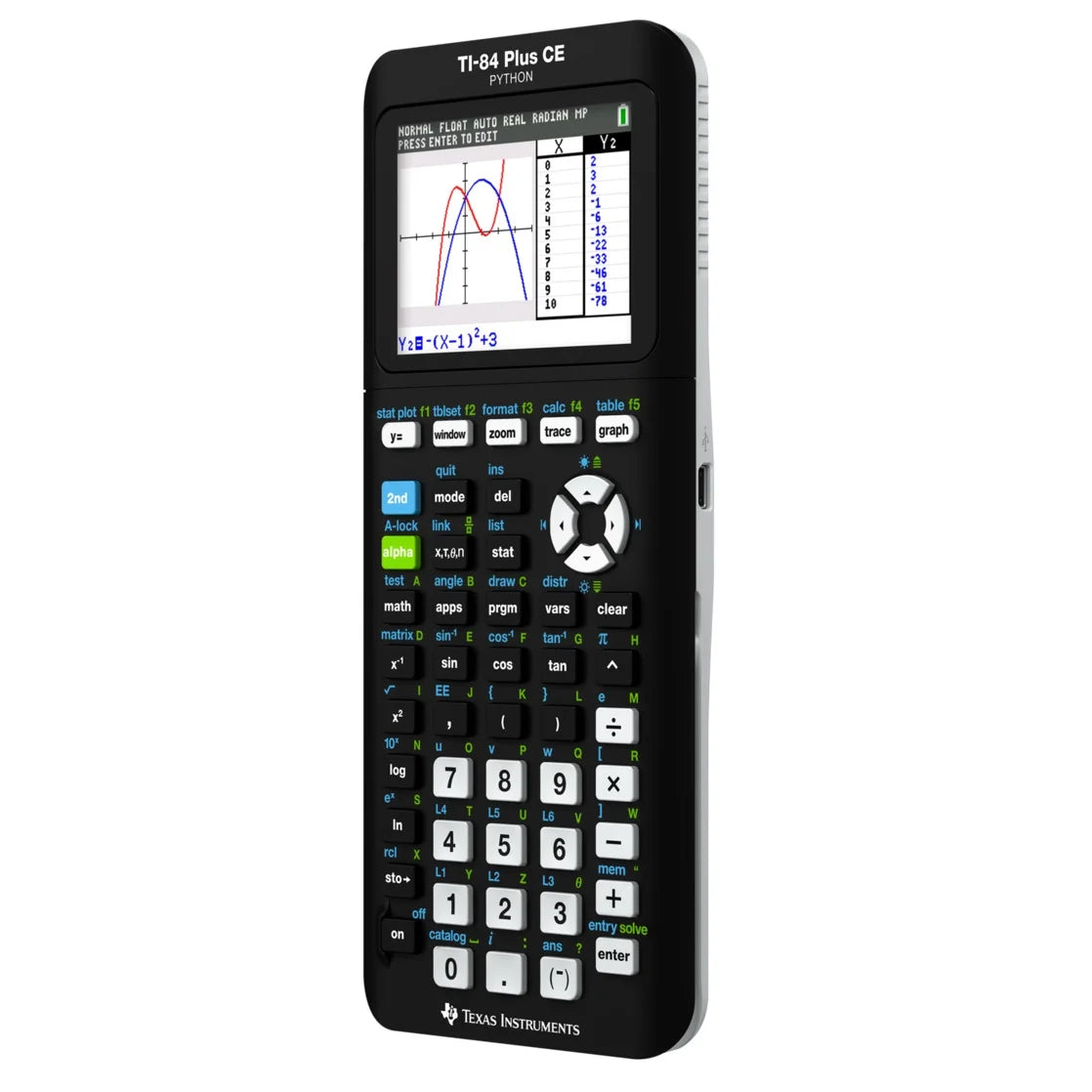 Texas Instruments TI-84 Plus CE Python Graphing Calculator