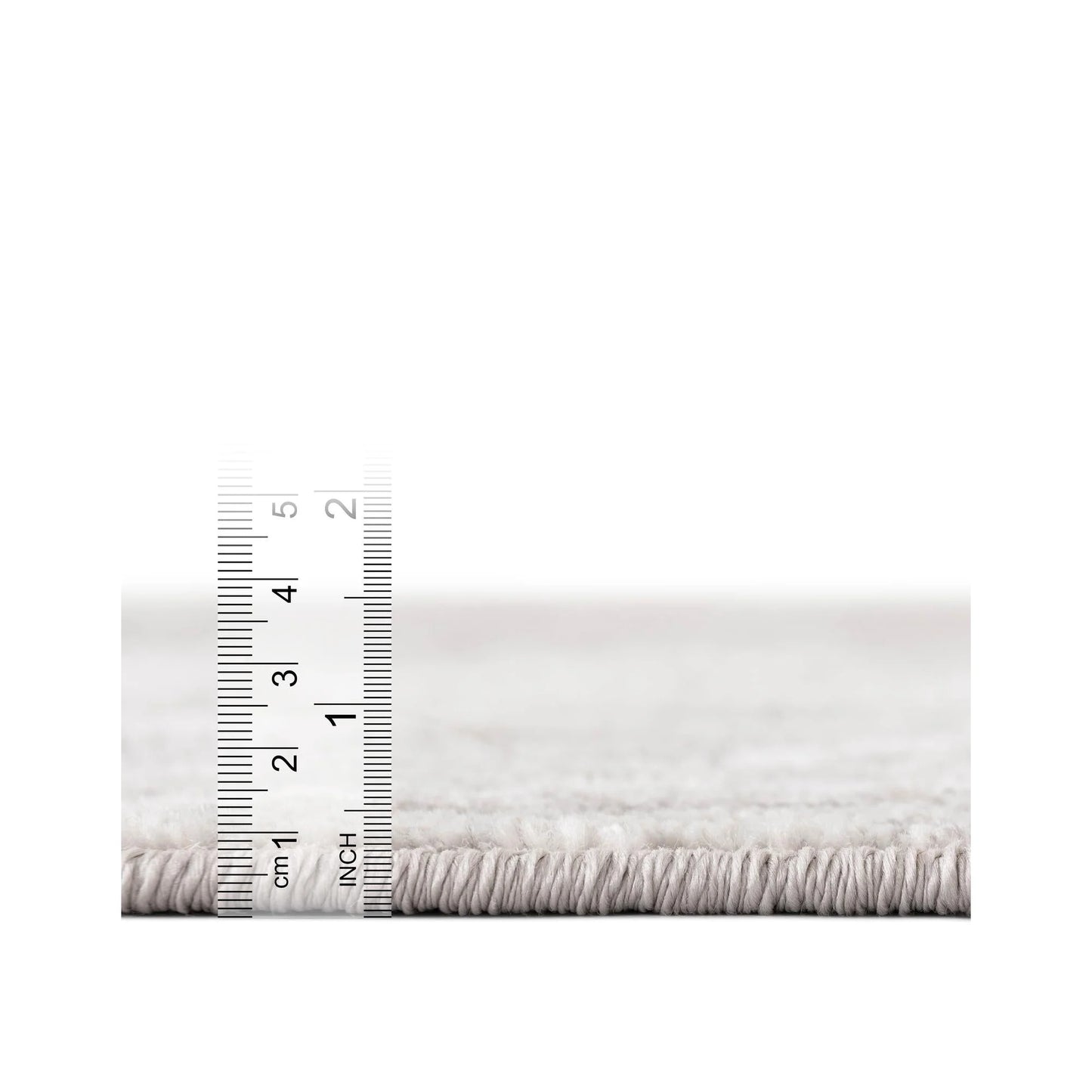 Unique Loom Oxford Collection Area Rug - Bodleian (5' 3" Round Gray/Ivory)