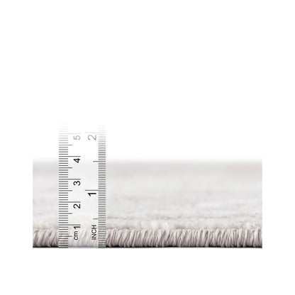 Unique Loom Oxford Collection Area Rug - Bodleian (5' 3" Round Gray/Ivory)