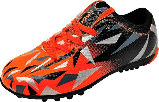 tiebao Ganar Turf Soccer Shoes Kids Firm Ground Soccer/Football Cleats Size 38 (Size 6 Kids)