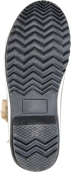 Brinley Co. Womens Lined Lace-up Snow Boot Grey, Size 10