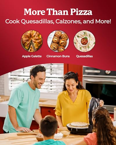 GRANITESTONE Piezano 12-Inch Electric Pizza Oven