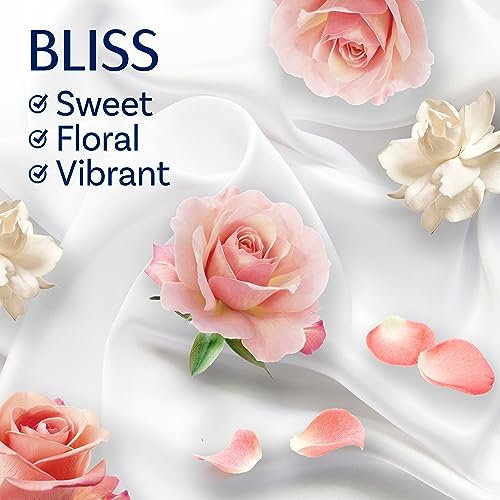 Downy Infusions Bliss Dryer Sheets, Amber Rose, 130 Count