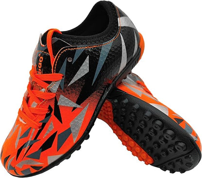 tiebao Ganar Turf Soccer Shoes Kids Firm Ground Soccer/Football Cleats Size 38 (Size 6 Kids)