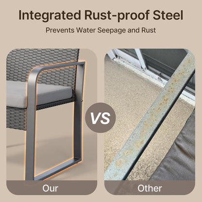 Gizoon 3 Piece Patio Bistro Set