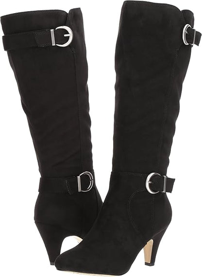 Bella Vita Women's Toni Ii Plus Harness Boot Navy Blue Suede, Size 9