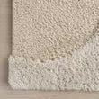 Maren Hazy Swirls Rug Ivory 5'3" x 7'3"