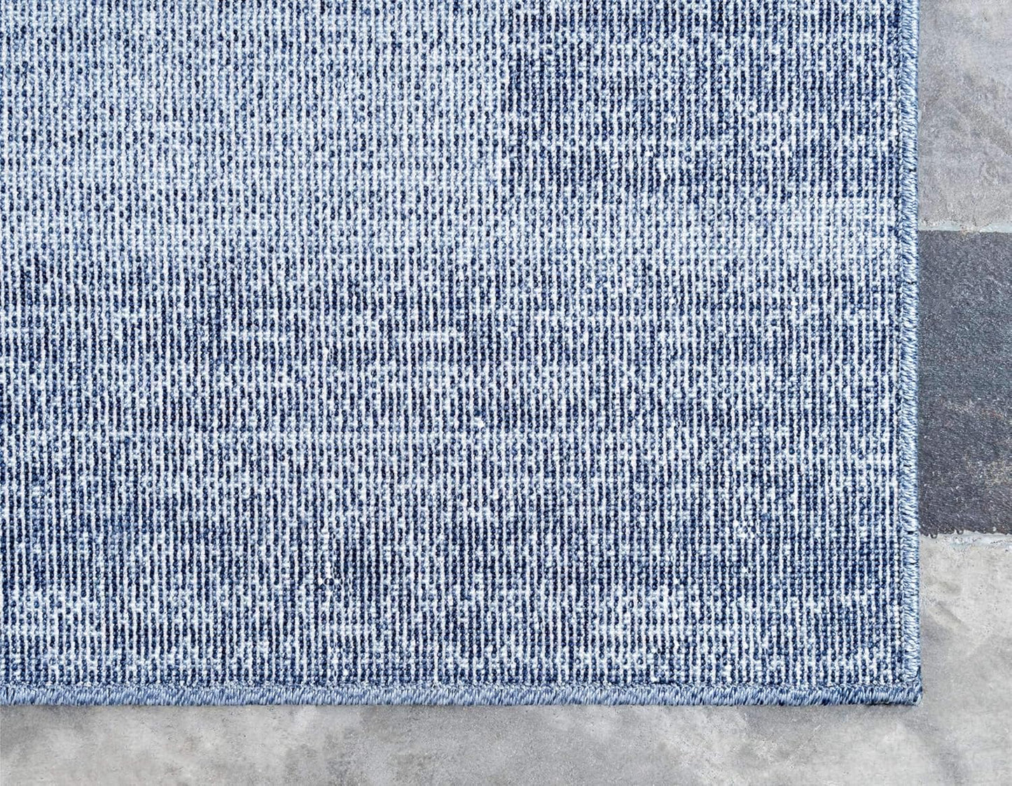 Unique Loom Del Mar Collection Area Rug - Sarah (3' 3" x 5' 3" Rectangle, Light Blue/ Blue)