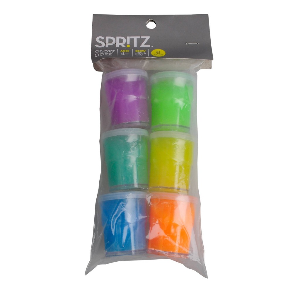 Spritz Glow in the Dark Putty - 6ct Multicolor Party Favor