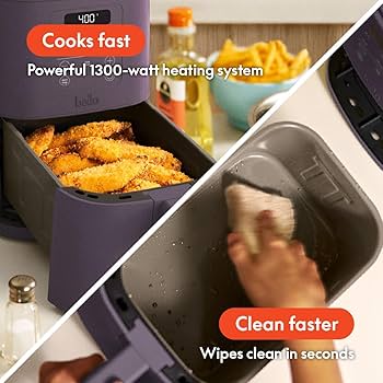 Bella 4qt Slim Air Fryer Plum - US Size