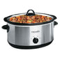 USED-Crock-Pot 7-Qt Manual Slow Cooker Stainless Steel
