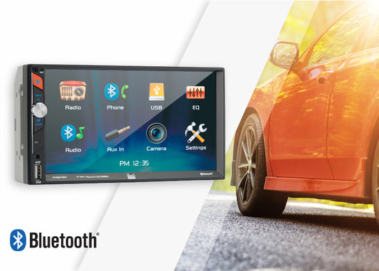 Dual Electronics XVM279SPK2 7" Car Stereo with 6.5" Speakers, Bluetooth