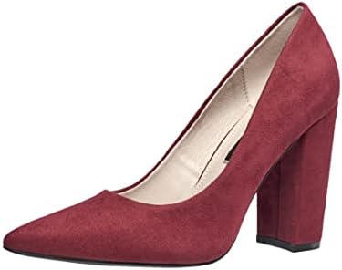 French Connection Kelsey Pump Burgundy, Size 9 M