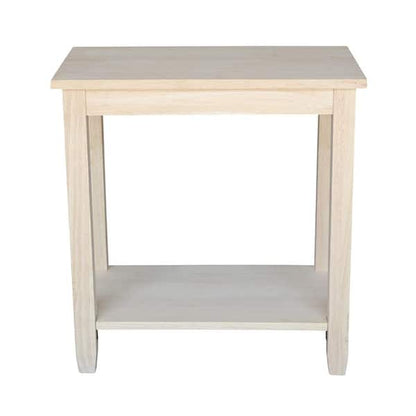 International Concepts Solano Accent Table With Shelf Storage