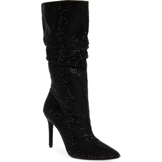 Jessica Simpson LAYZER Embellished Slouch Boot- Size 6.5