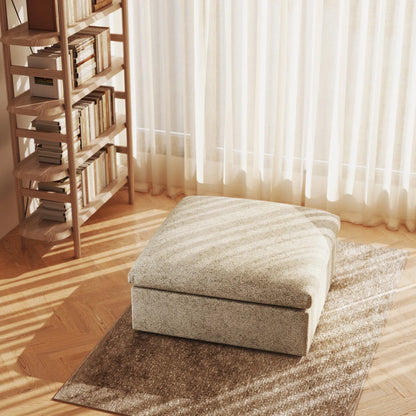 Ebern Designs Kenda 40.15" Upholstered Ottoman