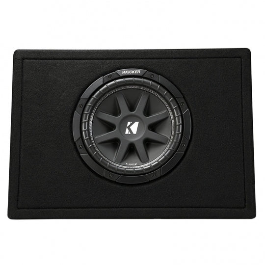 Kicker 43TC104 10" Comp 4-Ohm Loaded Enclosure