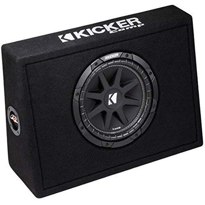 Kicker 43TC104 10" Comp 4-Ohm Loaded Enclosure