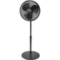 Lasko 16" Performance Oscillating Pedestal Fan with 3 Speeds, 2527, Black