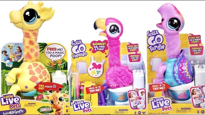 Little Live Pets Gotta Go Giraffe - Gigi