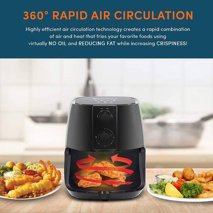 USED-MAXIMATIC Elite Gourmet 4 Qt. Air Fryer 13.19 In.