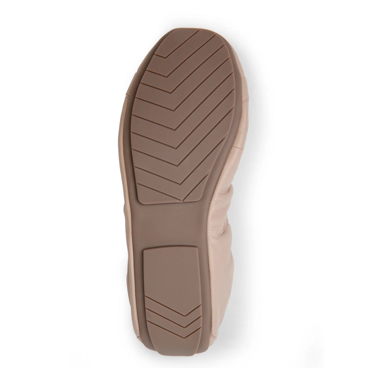 Me Too Olympia Ballet Flat w/ Ornament, Lt Nude Nappa - Size 7