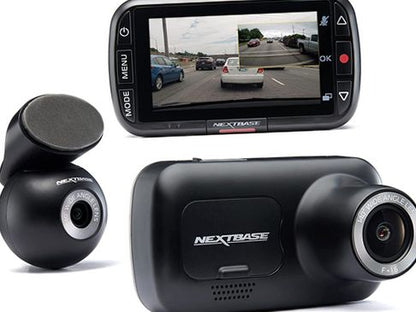 Nextbase 222XRWC Dash Cam with Rear Camera, 1080p HD