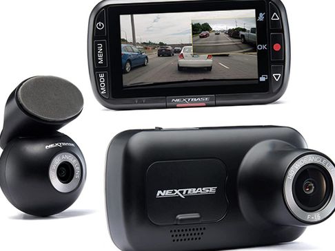 Nextbase 222XRWC Dash Cam with Rear Camera, 1080p HD