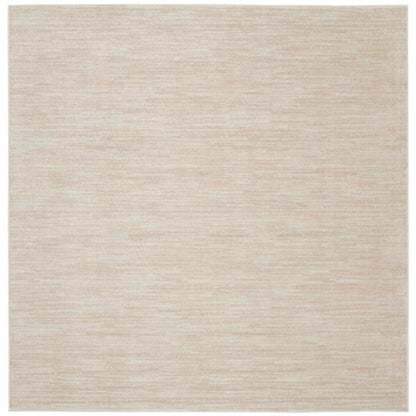 Nourison 5x8 Ft Ivory Beige Solid Contemporary Area Rug