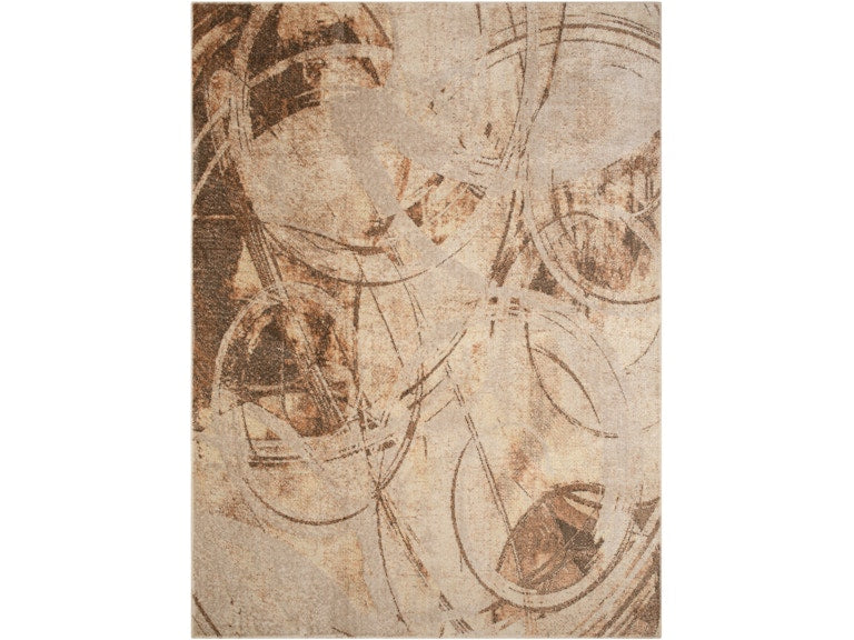 Nourison Astra Traditional Area Rug 3X5 Ft Beige Blue