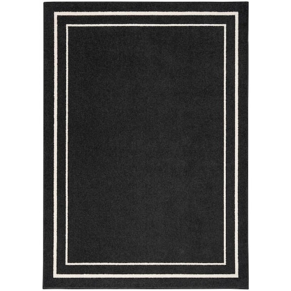Nourison Essentials Double Border 3' x 5' Indoor/Outdoor Rug