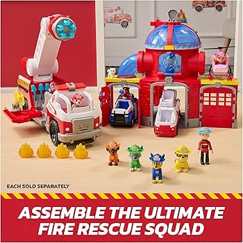 Paw Patrol Toys Fire Rescue Command Center Playset