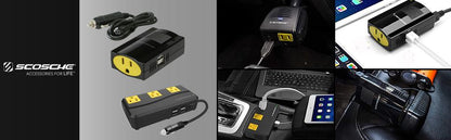 Scosche 150W Power Inverter