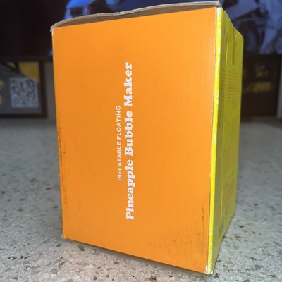 Sun Squad Pineapple Bubble Maker for Kids Ages 3+