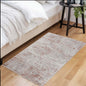 Superior Acer Distressed Abstract Area Rug, 3' x 5' Rugs for Living Room Bedroom, Rust