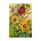 Joanne Porter 'Rust Sunflower' Canvas Art, 12x19