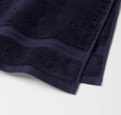 Threshold Antimicrobial Washcloth Set, 4-Pack Black