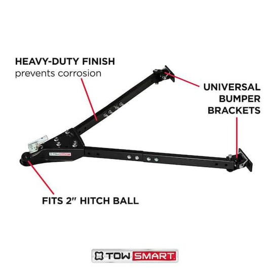 TowSmart Adjustable Tow Bar 760 - Universal Fit
