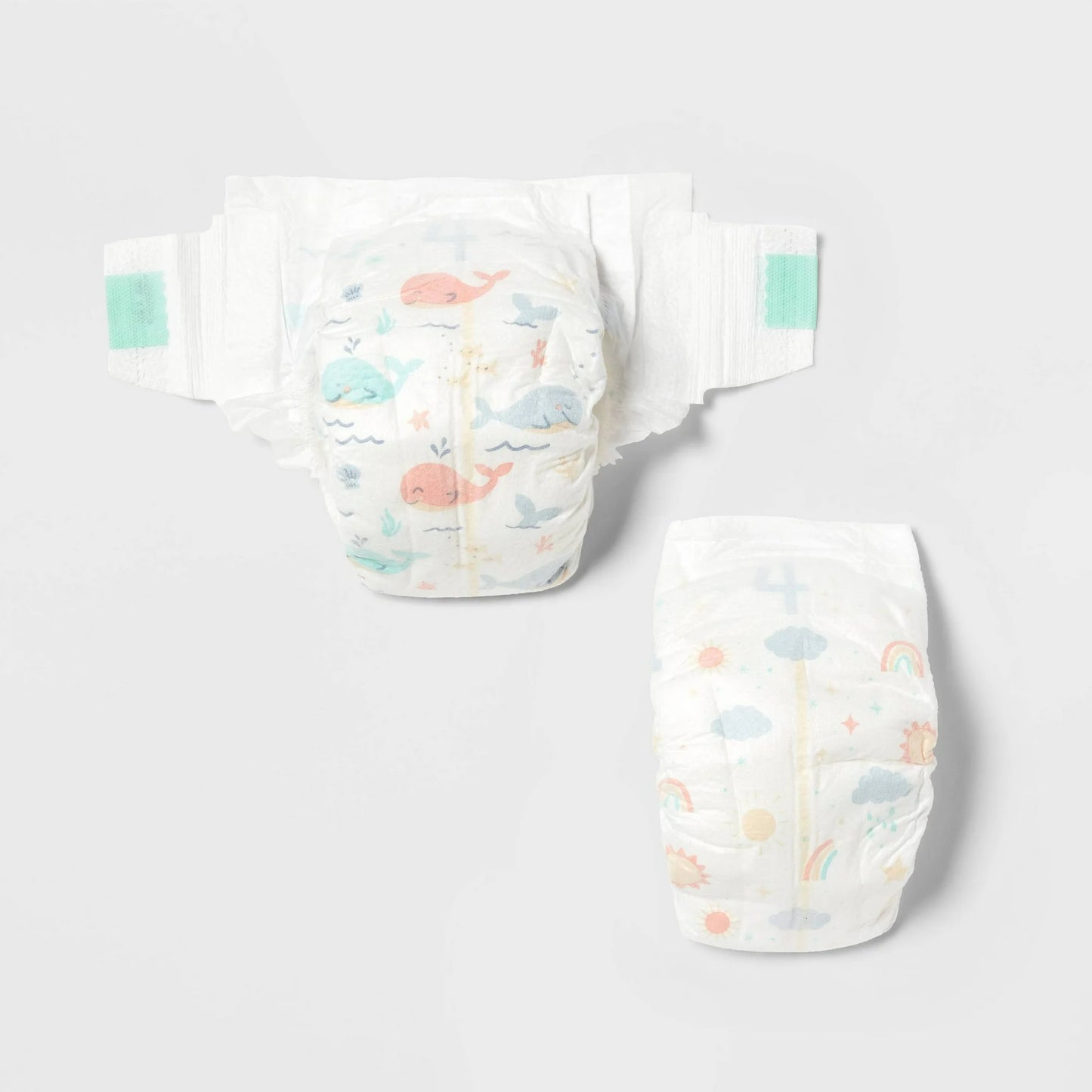 Up & Up Disposable Diapers Size 4, 132ct