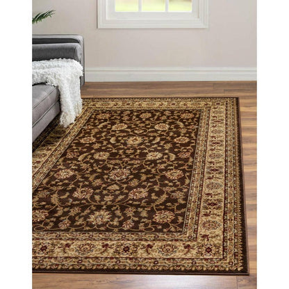 Unique Loom Voyage St. Louis Brown 3' x 5'.3"  Area Rug
