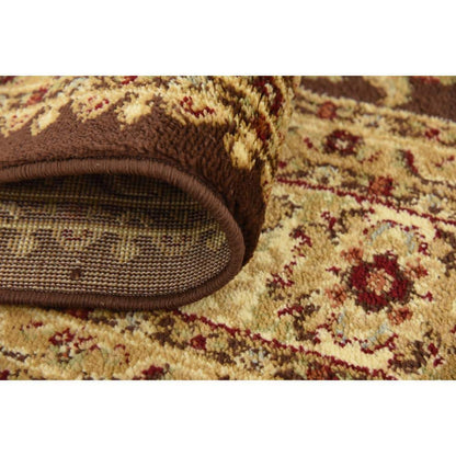 Unique Loom Voyage St. Louis Brown 3' x 5'.3"  Area Rug