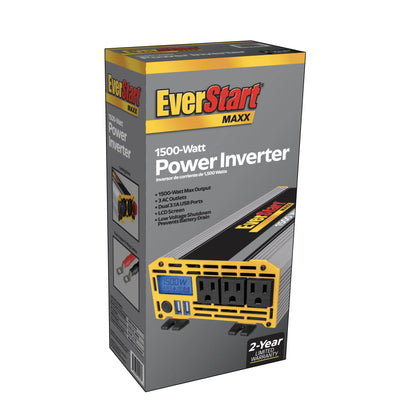 Baccus Global EverStart Maxx 1500W Power Inverter with USB