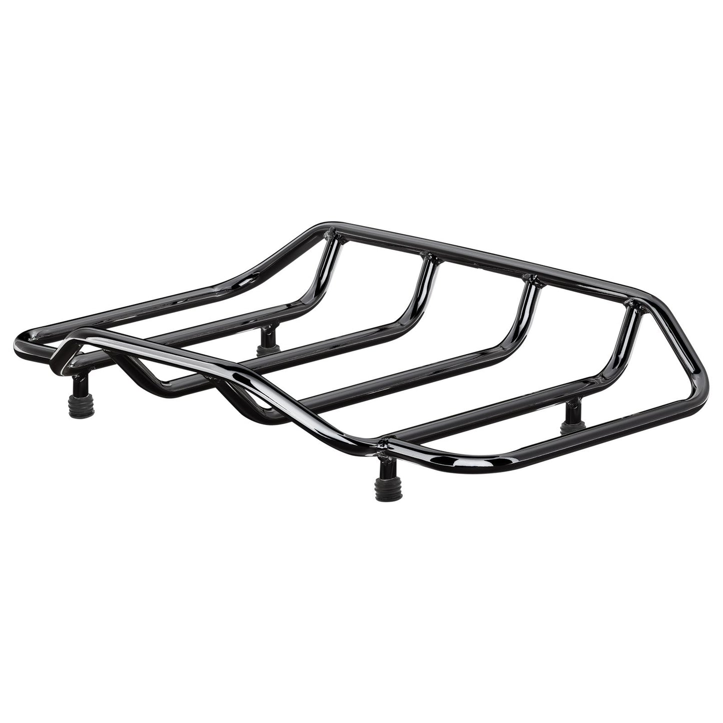 Black King Pack Pack Luggage Rack for Harley® Touring Motorcycles