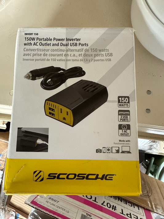 Scosche 150W Power Inverter